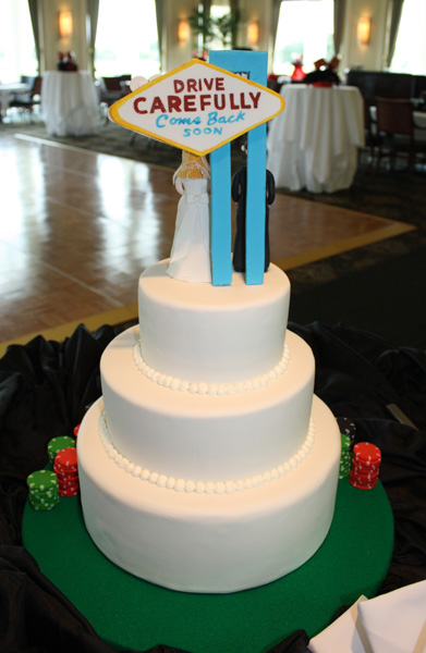 Las Vegas Stacked Wedding Chips