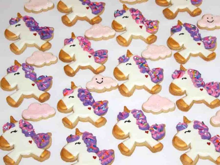 Unicorn Cookies Rock Star Pastries